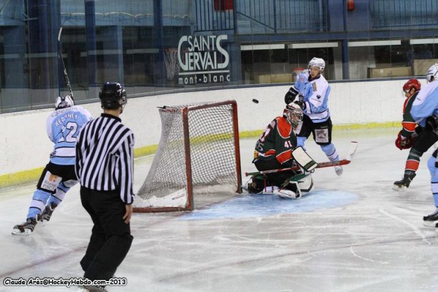 Photo hockey match Mont-Blanc - Briançon  le 20/11/2013