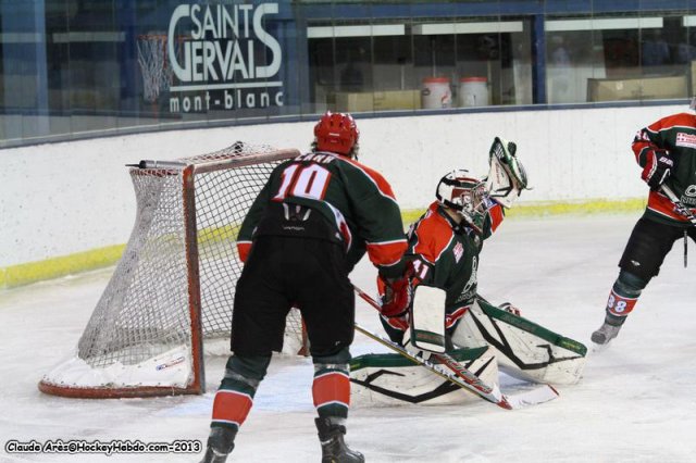 Photo hockey match Mont-Blanc - Briançon  le 20/11/2013