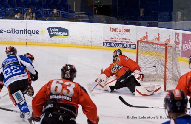 Photo hockey match Nantes - Bordeaux le 19/11/2013