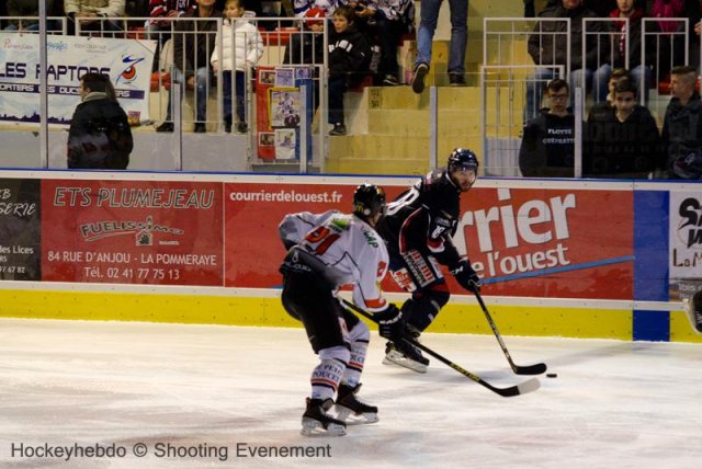 Photo hockey match Angers  - Amiens  le 23/11/2013