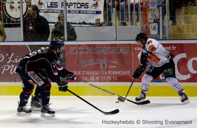 Photo hockey match Angers  - Amiens  le 23/11/2013
