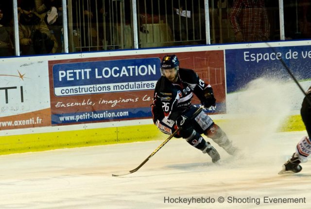 Photo hockey match Angers  - Amiens  le 23/11/2013