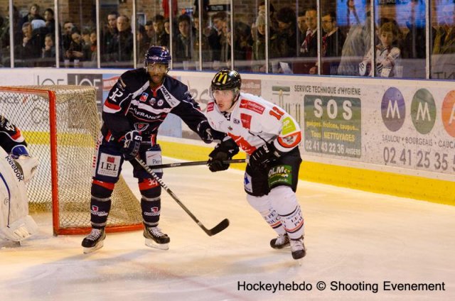 Photo hockey match Angers  - Amiens  le 23/11/2013
