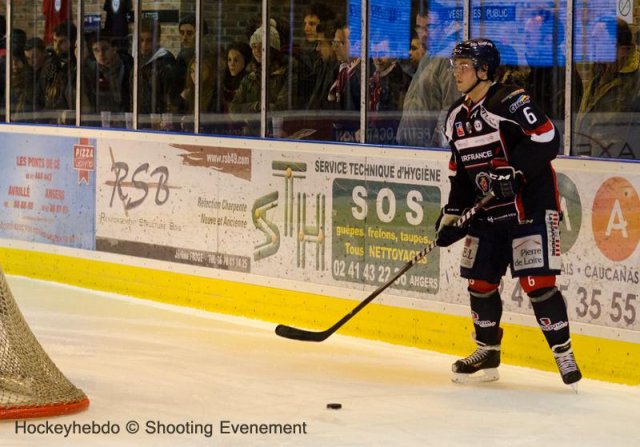 Photo hockey match Angers  - Amiens  le 23/11/2013