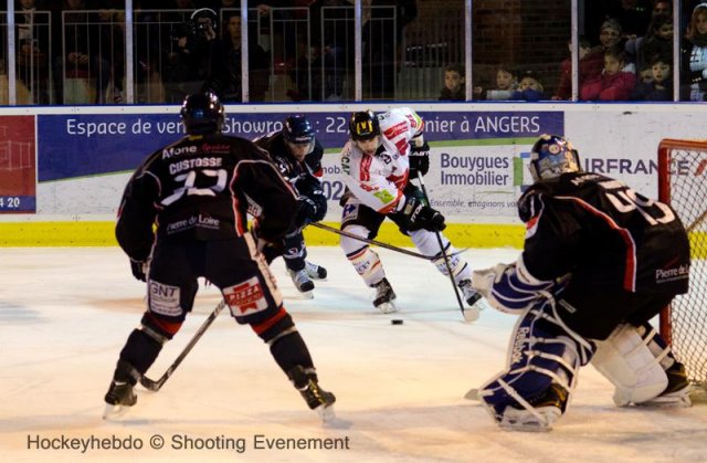 Photo hockey match Angers  - Amiens  le 23/11/2013