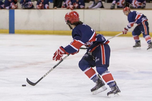 Photo hockey match Evry  - Courchevel-Méribel-Pralognan le 23/11/2013