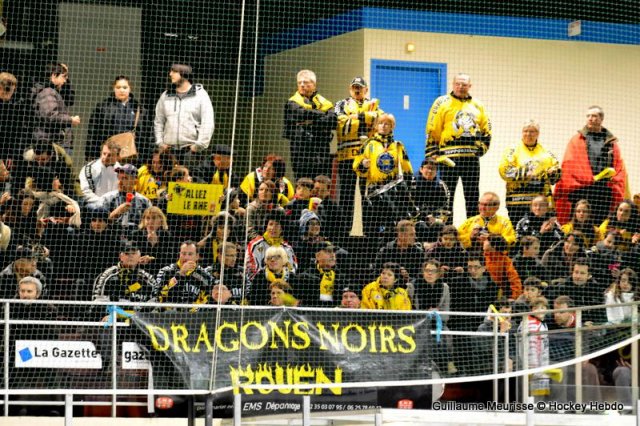 Photo hockey match Dijon  - Rouen le 23/11/2013