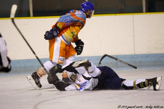 Photo hockey match Clermont-Ferrand II - Orcières le 23/11/2013