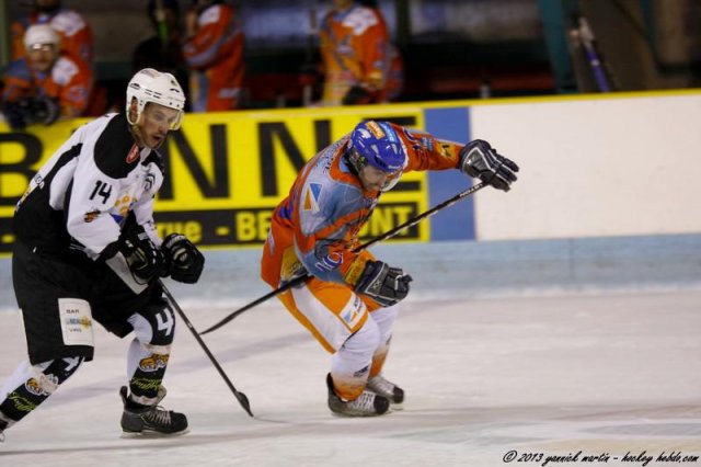 Photo hockey match Clermont-Ferrand II - Orcières le 23/11/2013