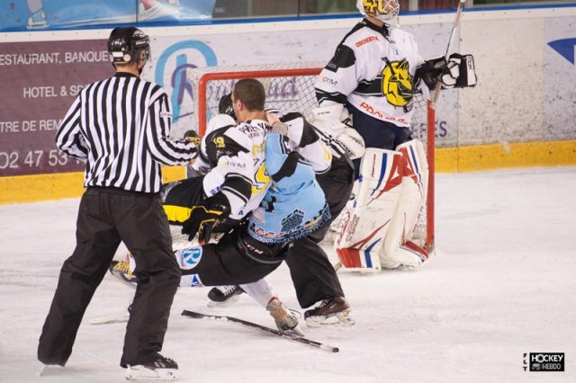 Photo hockey match Tours  - Roanne le 23/11/2013