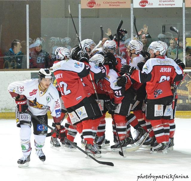 Photo hockey match Briançon  - Morzine-Avoriaz le 23/11/2013