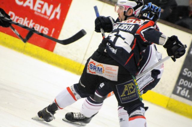 Photo hockey match Caen  - Epinal  le 23/11/2013