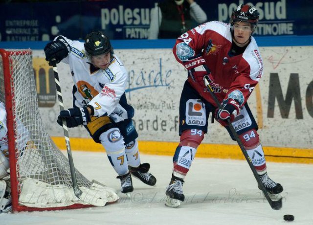 Photo hockey match Grenoble  - Chamonix  le 13/11/2013