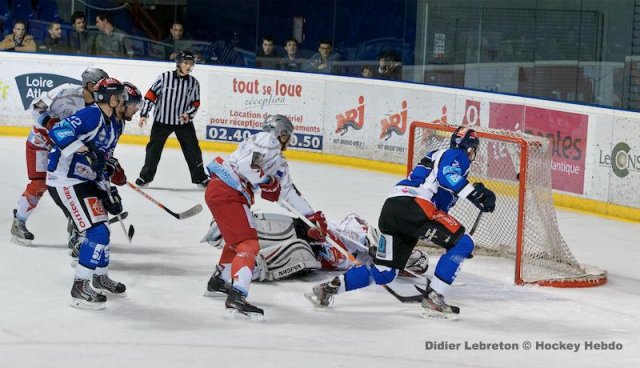 Photo hockey match Nantes - Annecy le 23/11/2013