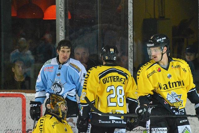 Photo hockey match Briançon  - Rouen le 26/11/2013