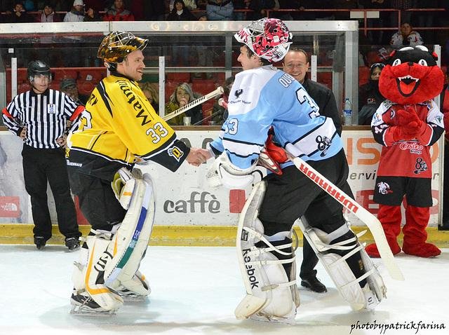 Photo hockey match Briançon  - Rouen le 26/11/2013