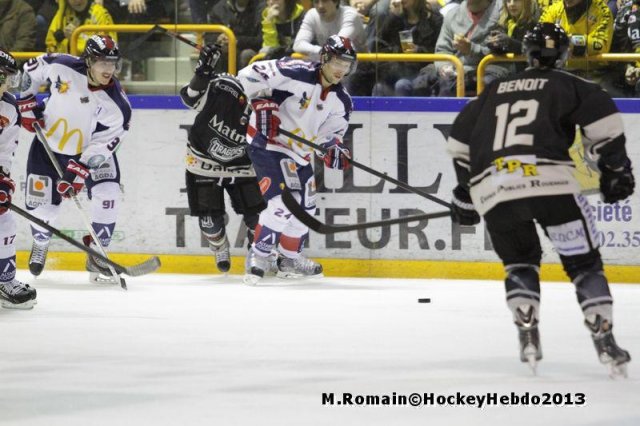 Photo hockey match Rouen - Grenoble  le 29/11/2013