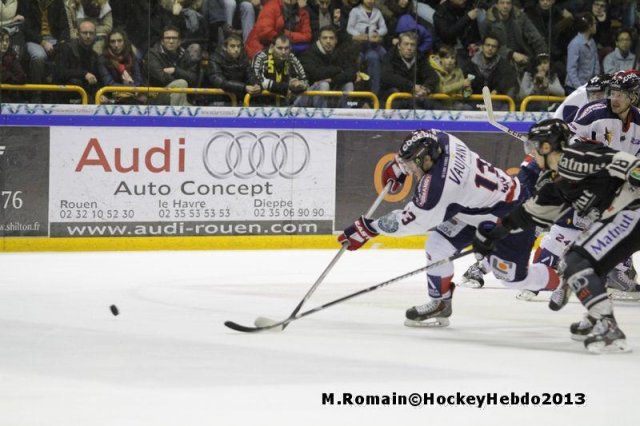 Photo hockey match Rouen - Grenoble  le 29/11/2013