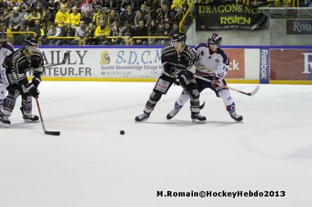 Photo hockey match Rouen - Grenoble  le 29/11/2013