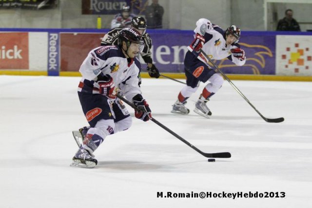 Photo hockey match Rouen - Grenoble  le 29/11/2013