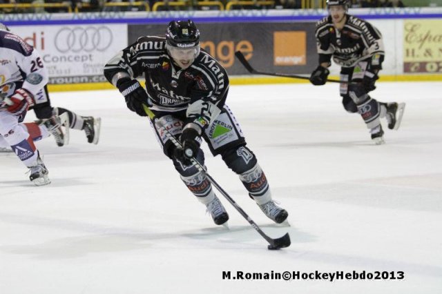 Photo hockey match Rouen - Grenoble  le 29/11/2013