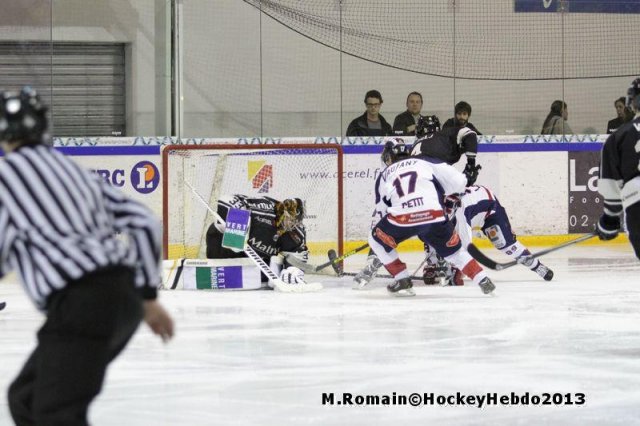 Photo hockey match Rouen - Grenoble  le 29/11/2013