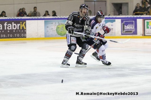 Photo hockey match Rouen - Grenoble  le 29/11/2013