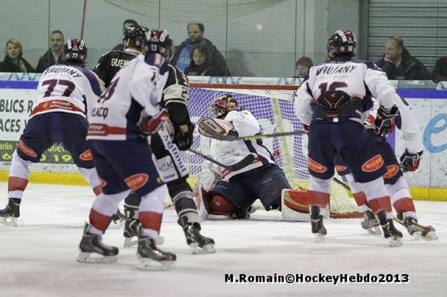 Photo hockey match Rouen - Grenoble  le 29/11/2013
