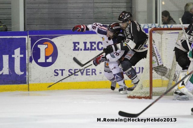 Photo hockey match Rouen - Grenoble  le 29/11/2013