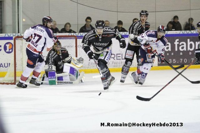 Photo hockey match Rouen - Grenoble  le 29/11/2013
