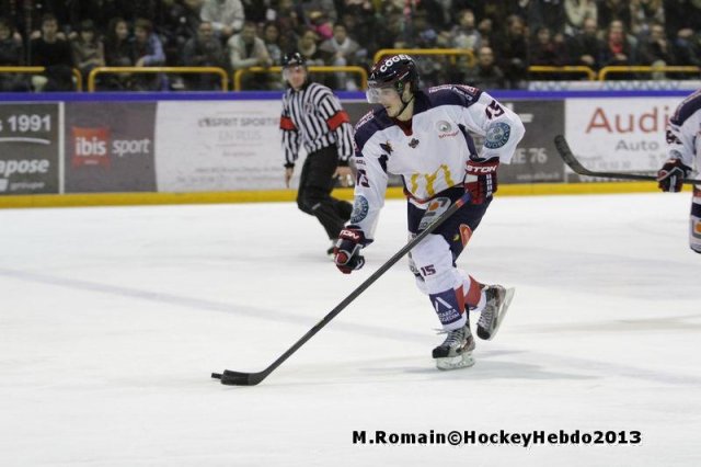 Photo hockey match Rouen - Grenoble  le 29/11/2013