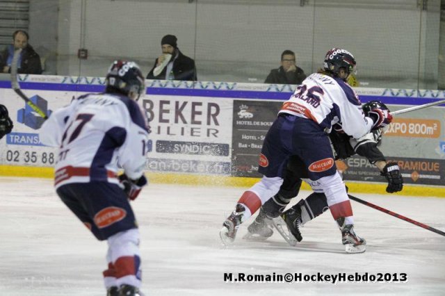Photo hockey match Rouen - Grenoble  le 29/11/2013
