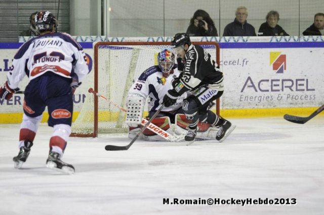 Photo hockey match Rouen - Grenoble  le 29/11/2013