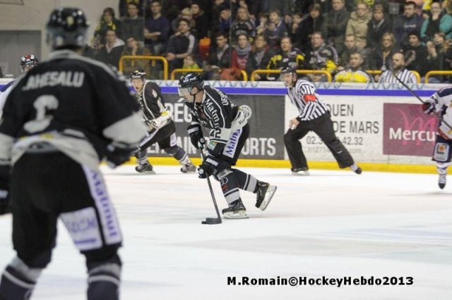 Photo hockey match Rouen - Grenoble  le 29/11/2013
