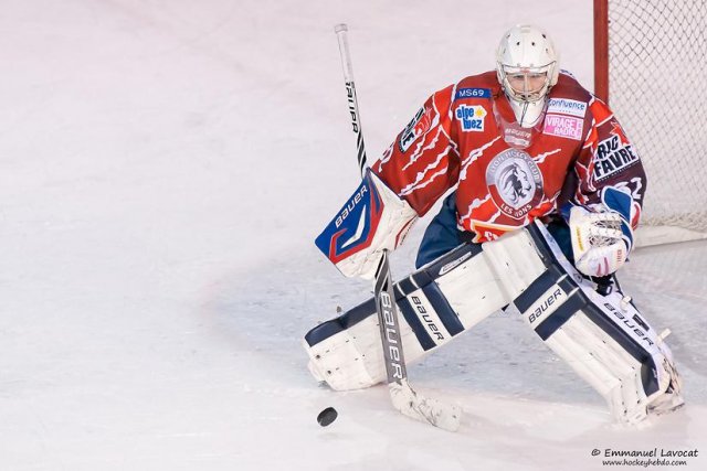 Photo hockey match Lyon - Courbevoie  le 30/11/2013