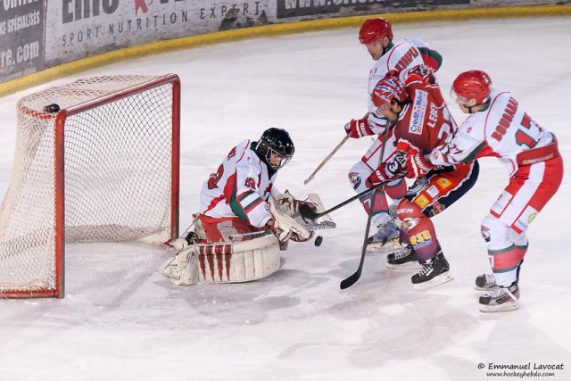 Photo hockey match Lyon - Courbevoie  le 30/11/2013