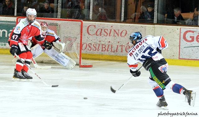 Photo hockey match Briançon  - Caen  le 29/11/2013