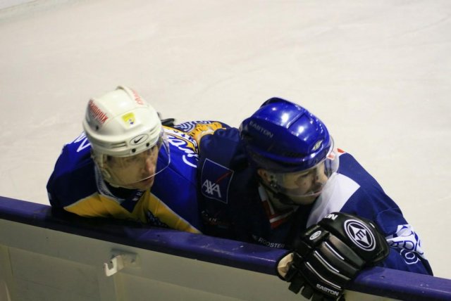 Photo hockey match Mont-Blanc - Chamonix  le 06/12/2008