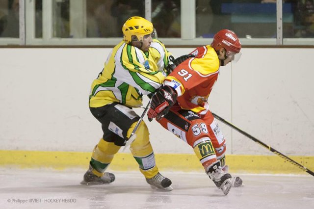 Photo hockey match Viry-Châtillon - Orléans le 30/11/2013