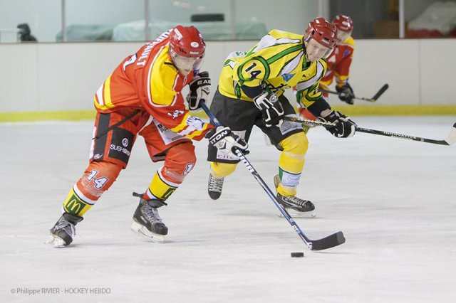 Photo hockey match Viry-Châtillon - Orléans le 30/11/2013