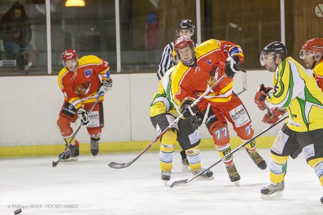 Photo hockey match Viry-Châtillon - Orléans le 30/11/2013