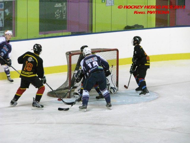 Photo hockey match Besançon - Epinal  le 30/11/2013
