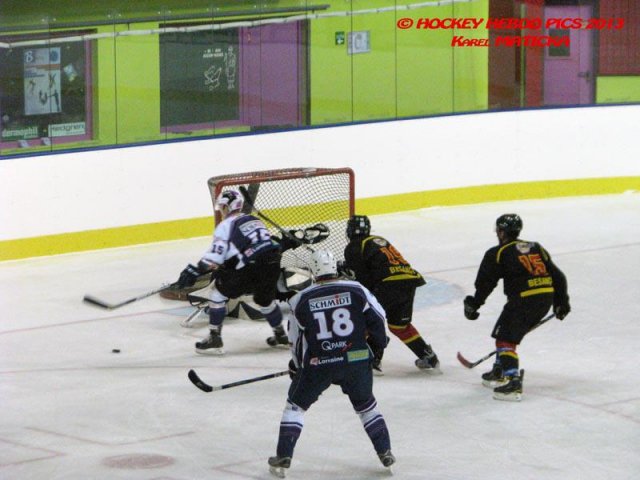 Photo hockey match Besançon - Epinal  le 30/11/2013