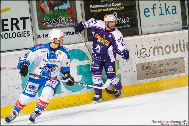 Photo hockey match Epinal  - Gap  le 29/11/2013