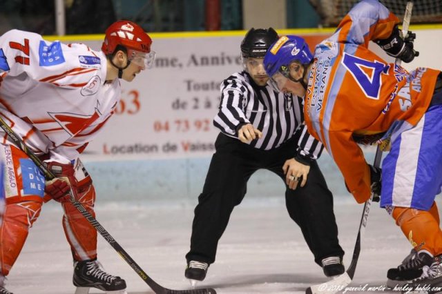 Photo hockey match Clermont-Ferrand - Valence le 30/11/2013