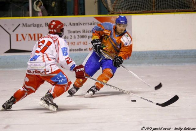 Photo hockey match Clermont-Ferrand - Valence le 30/11/2013