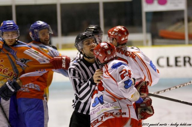 Photo hockey match Clermont-Ferrand - Valence le 30/11/2013