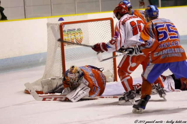 Photo hockey match Clermont-Ferrand - Valence le 30/11/2013