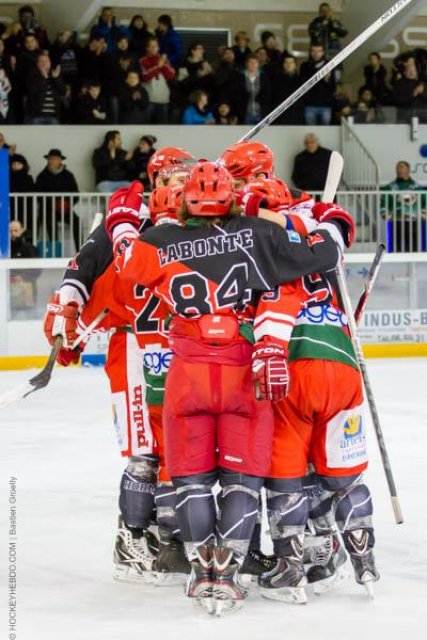 Photo hockey match Anglet - Mont-Blanc le 30/11/2013
