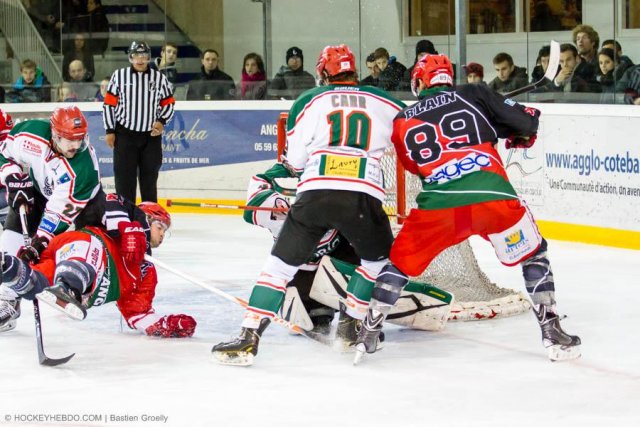 Photo hockey match Anglet - Mont-Blanc le 30/11/2013